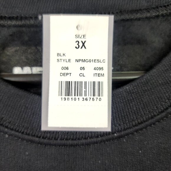 Mean Girls That's So Fetch Graphic Sweatshirt Black 3X Cotton Blend - Picture 4 of 6